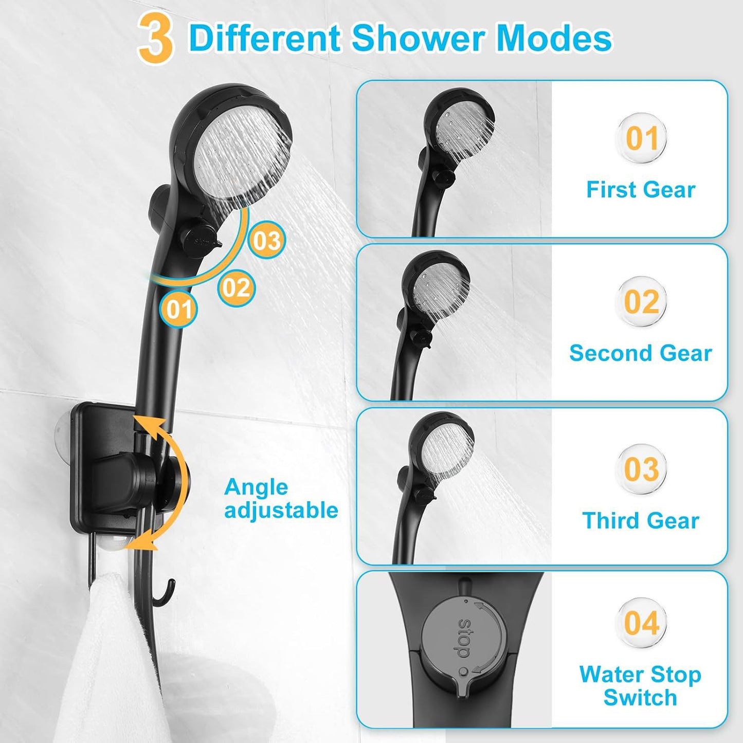 Portable Outdoor Electric Camping Shower
