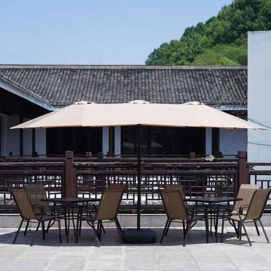 Commercial Patio Umbrella with Water-Injection Base