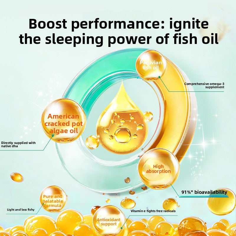 Krill Anchovy Oil Pet Vitamin Supplement