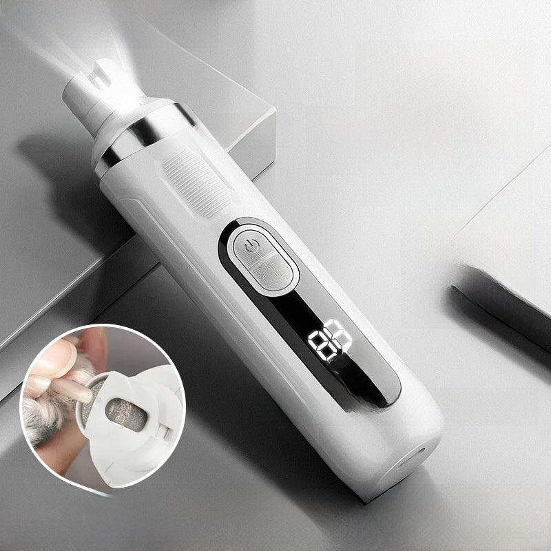 Electric Pet Nail Grinder with LED Display