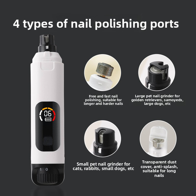 Pet nail grinder