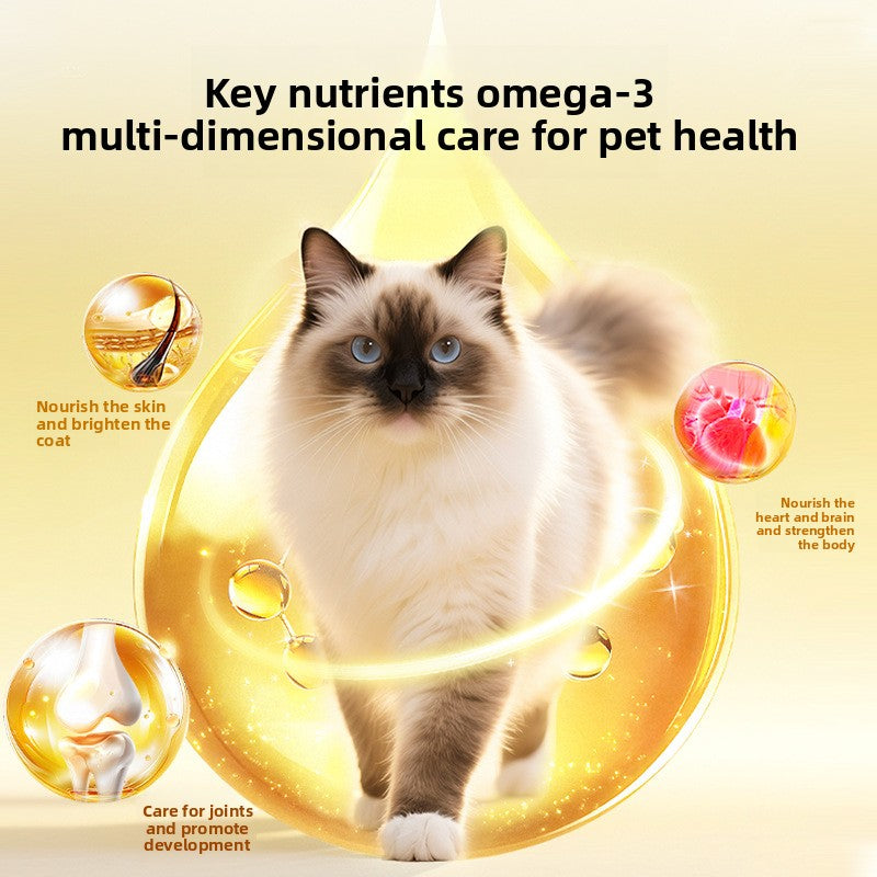 Krill Anchovy Oil Pet Vitamin Supplement