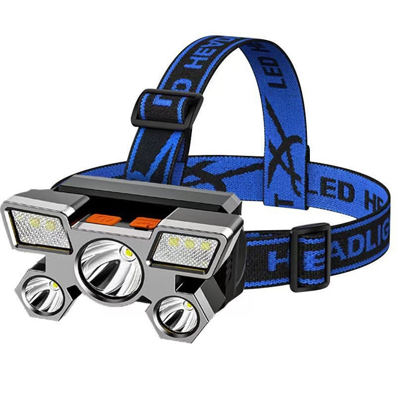USB Rechargeable LED Headlamp for Camping & Hiking