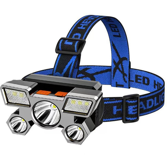 USB Rechargeable LED Headlamp for Camping & Hiking