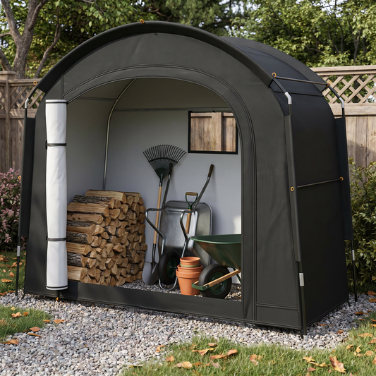Foldable Outdoor Storage Shelter & Canopy