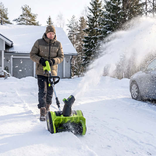Electric Snow Blower for Driveways