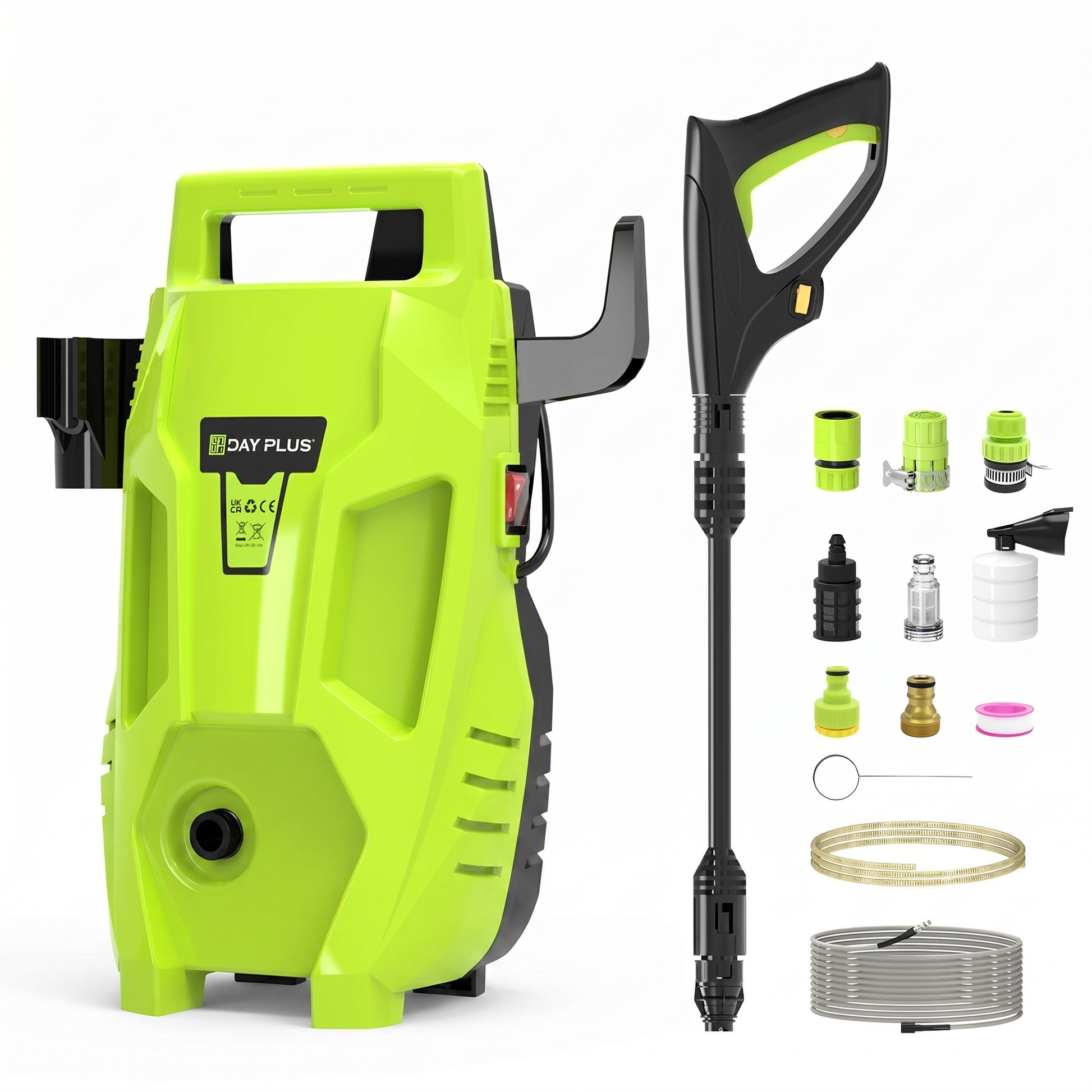Portable Electric Car Washer - white bg